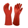 E014R-11 - Gloves, rubber, red, 14