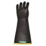 NG316YB-7 - Gloves, rubber, yellow black,