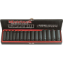 MET-2450 - Socket Set, Impact, Metrinch,